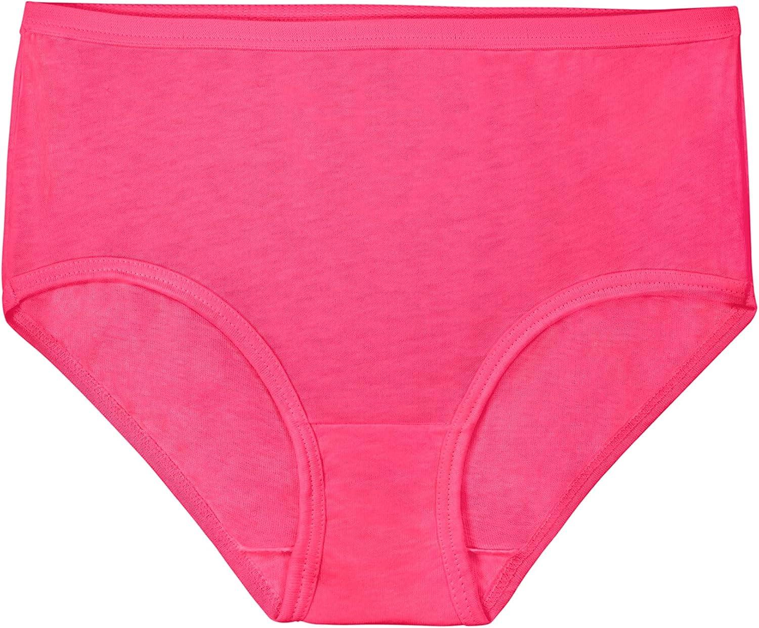 imageFruit of the Loom Girls Cotton Brief Underwear MultipacksBrief 14 Pack PinkStarsStripes