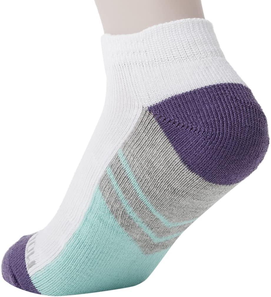 imageFruit of the Loom Girls No Show 10 Pack SockMulti