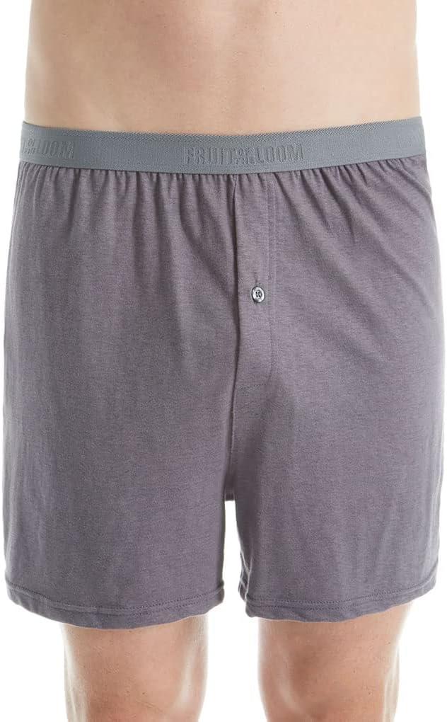 imageFruit of the Loom Mens Big ampamp Tall Undershirt MultipacksBoxer 4 Pack Knit Assorted