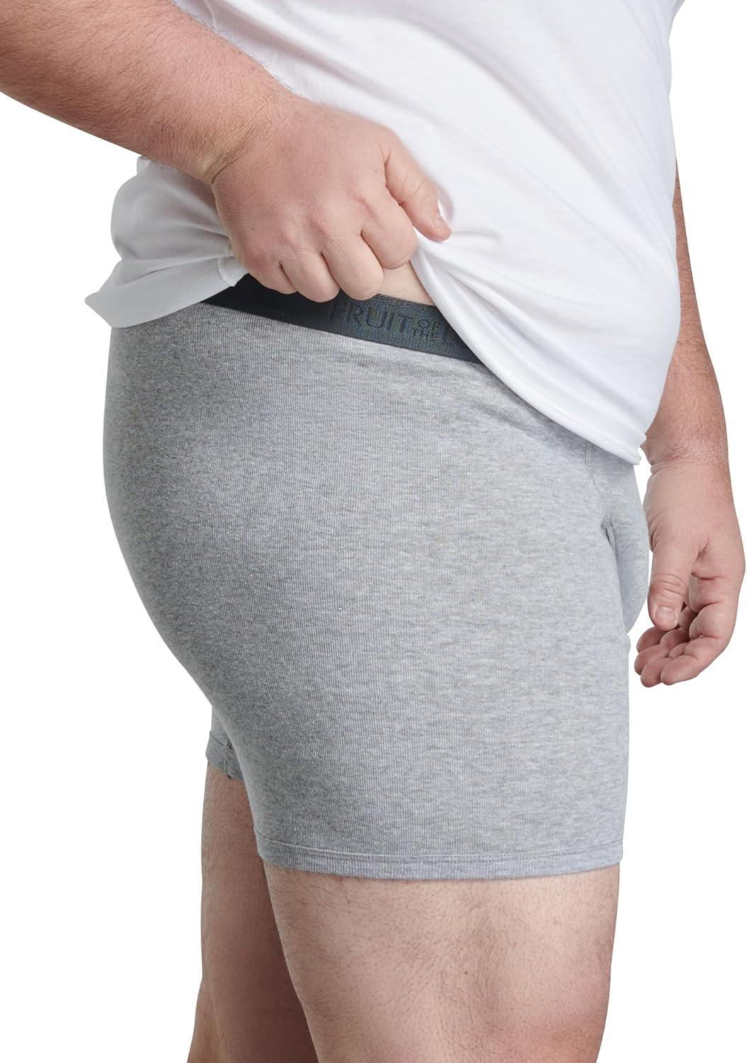 imageFruit of the Loom Mens Coolzone Boxer Briefs Moisture Wicking ampamp Breathable Assorted Color MultipacksBig Man  7 Pack  Black