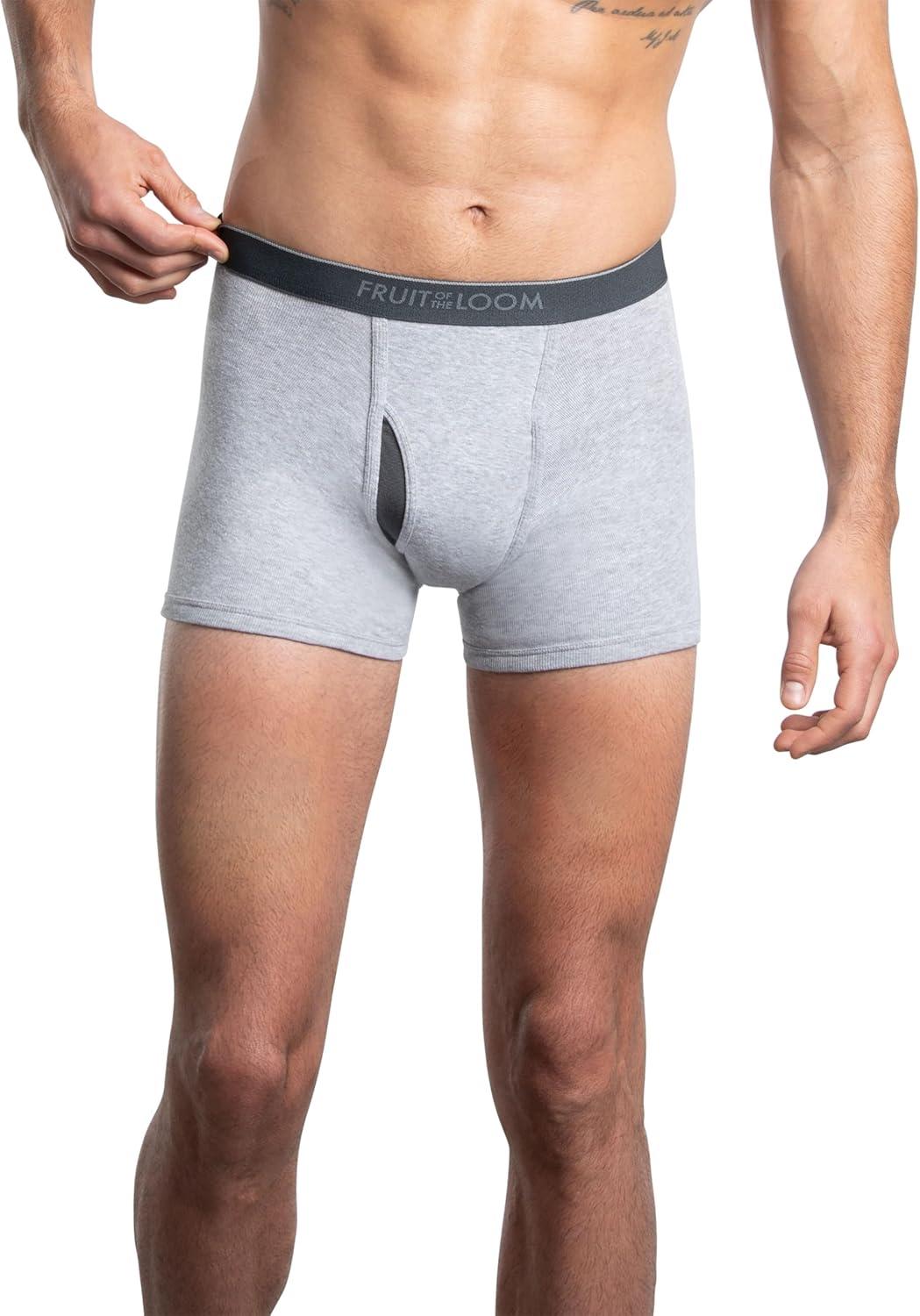 imageFruit of the Loom Mens Coolzone Boxer Briefs Moisture Wicking ampamp Breathable Assorted Color MultipacksShort Leg  7 Pack  BlackGray