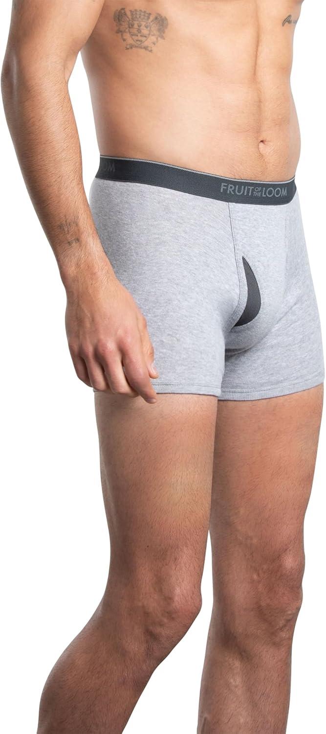 imageFruit of the Loom Mens Coolzone Boxer Briefs Moisture Wicking ampamp Breathable Assorted Color MultipacksShort Leg  7 Pack  BlackGray