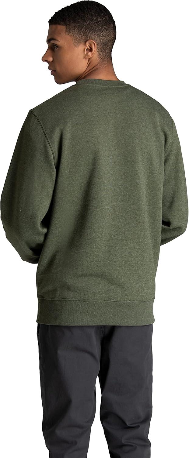 imageFruit of the Loom Mens Crafted Comfort Fleece SweatshirtsMilitary Green Heather