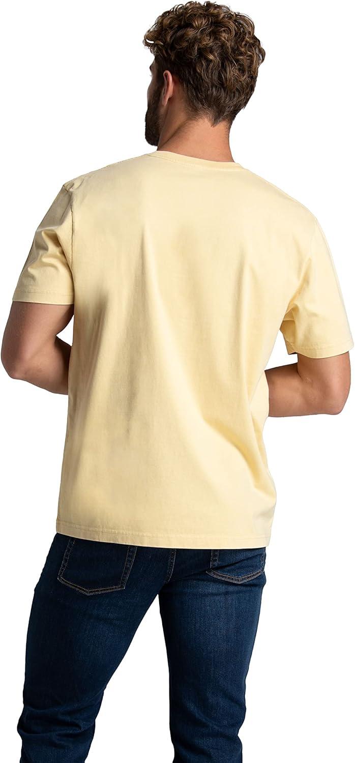 imageFruit of the Loom Mens Crafted Comfort Tee Relaxed ampamp Classic Fit Sizes S2XClassic Fit Cotton Cornfield