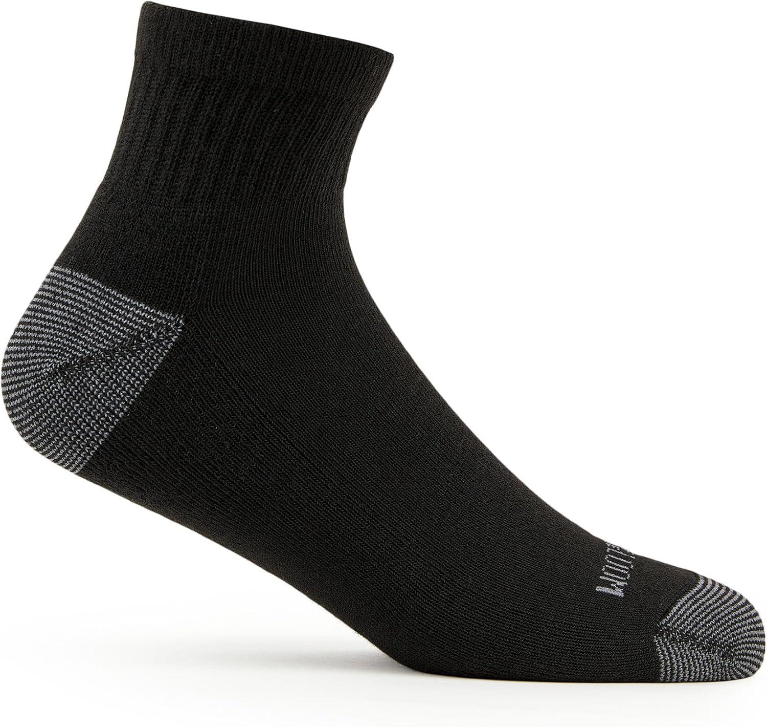 imageFruit of the Loom Mens Dual Defense Ankle Socks 12 PackBlack