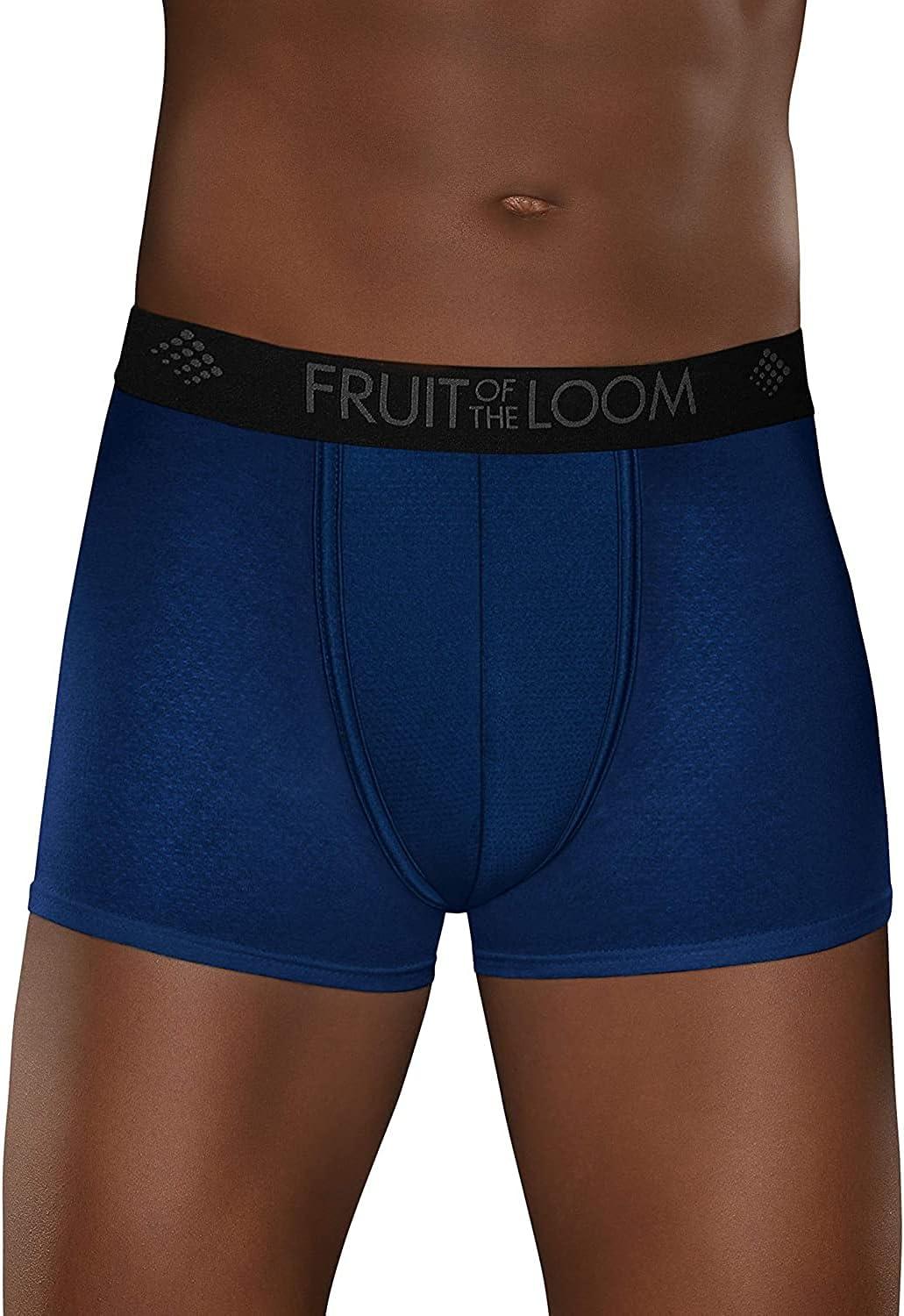 imageFruit of the Loom Mens Micro Mesh Boxer BriefsSignature Breathable Short Leg Micromesh