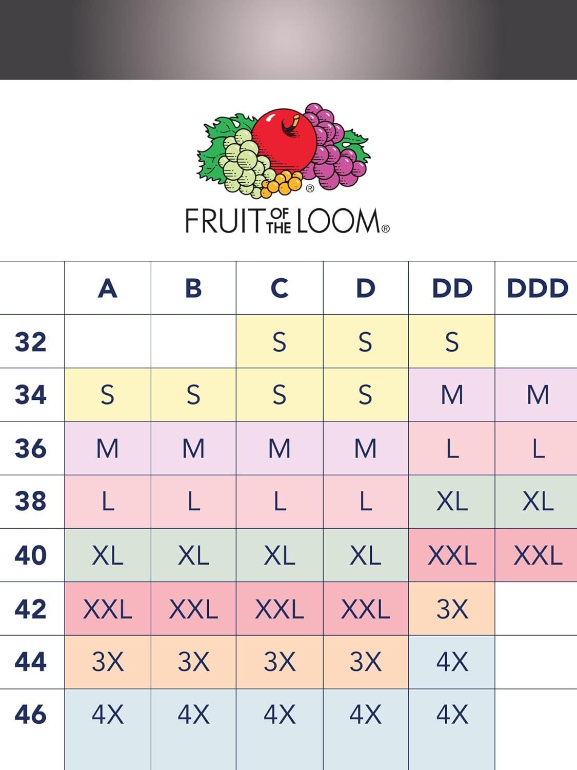 imageFruit of the Loom Womens MultiPack Tank Top Style Sports BraPurpleWhiteLilacGrey