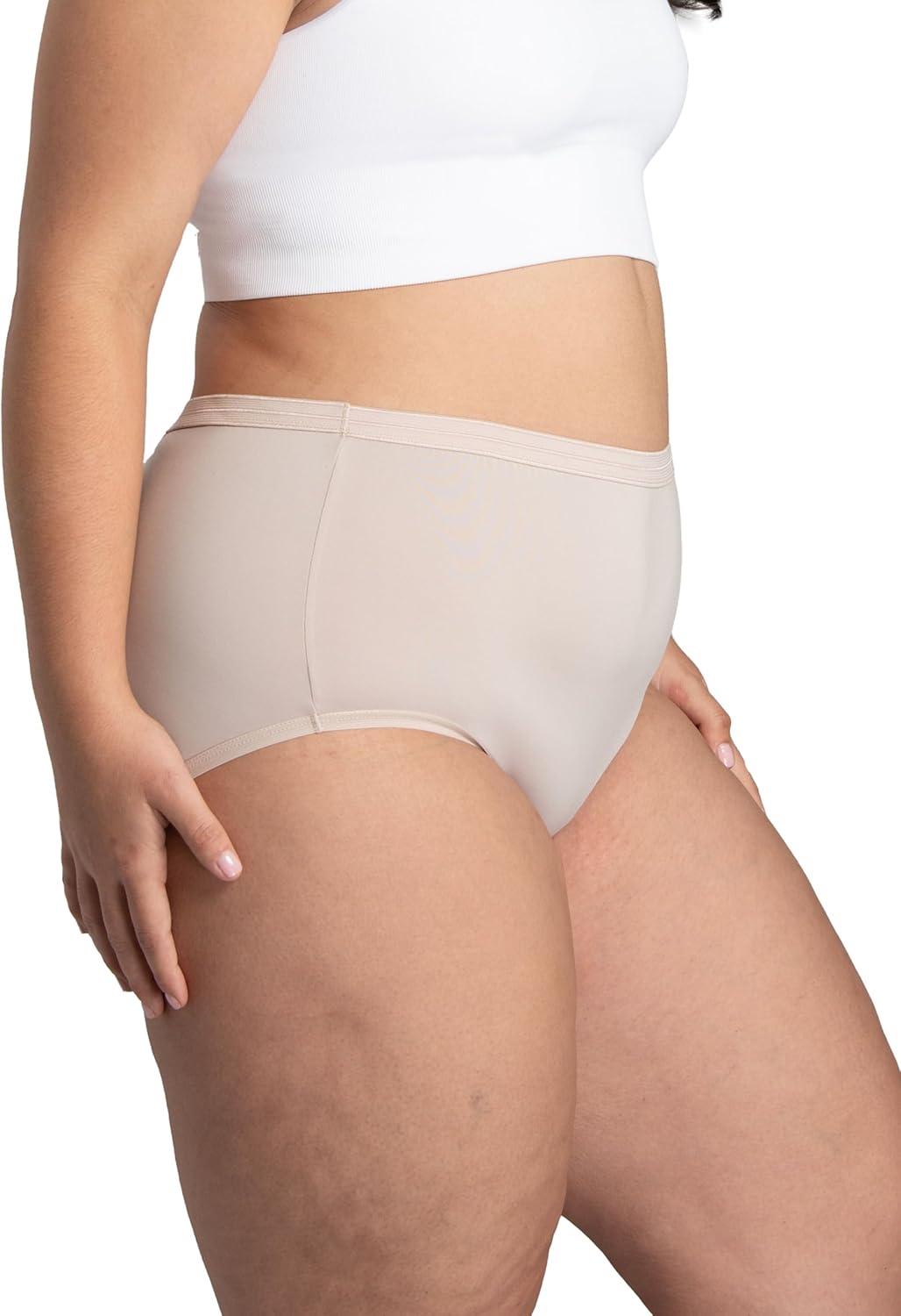 imageFruit of the Loom Womens Plus Size Underwear Briefs Fit for Me Designed to Fit Your CurvesBrief Microfiber Colors May Vary