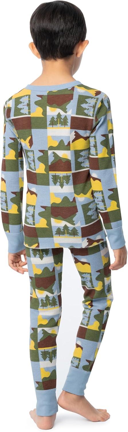imageFruit of the Loom boys Premium Thermal Waffle Underwear SetOutdoor Geo