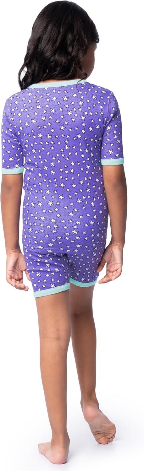 imageFruit of the Loom girls 4piece Tight Fit Pajama SetPinking of You