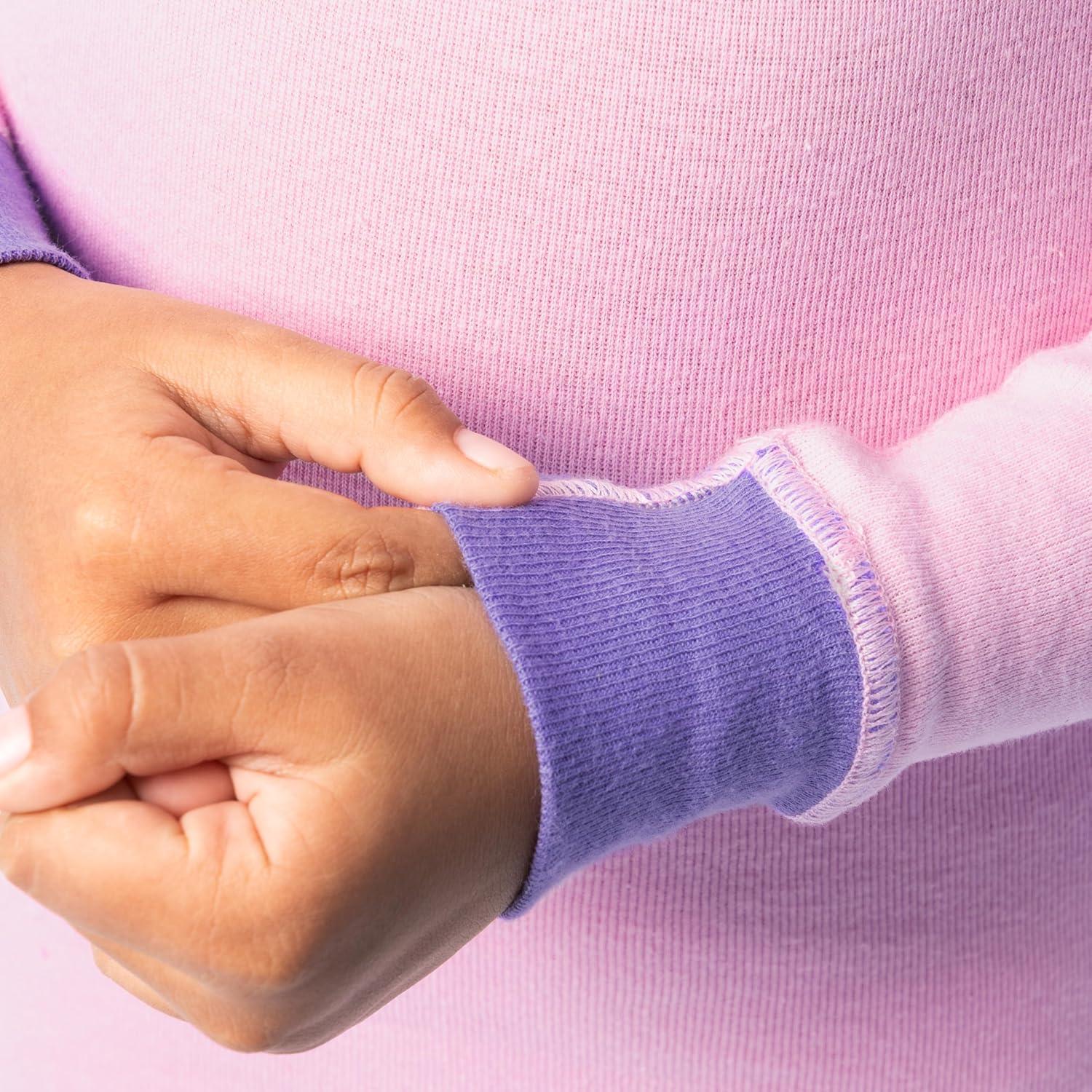 imageFruit of the Loom girls 4piece Tight Fit Pajama SetPinking of You