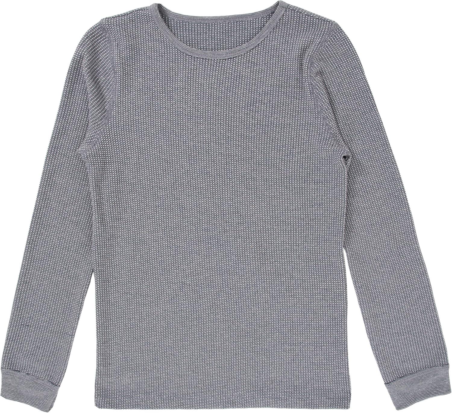 imageFruit of the Loom girls Premium Thermal Waffle Underwear SetHeather Greystone