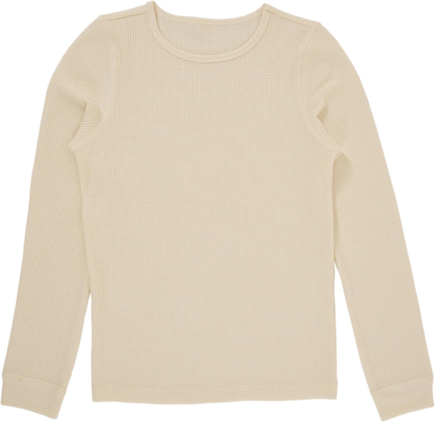 imageFruit of the Loom girls Premium Thermal Waffle Underwear SetNatural