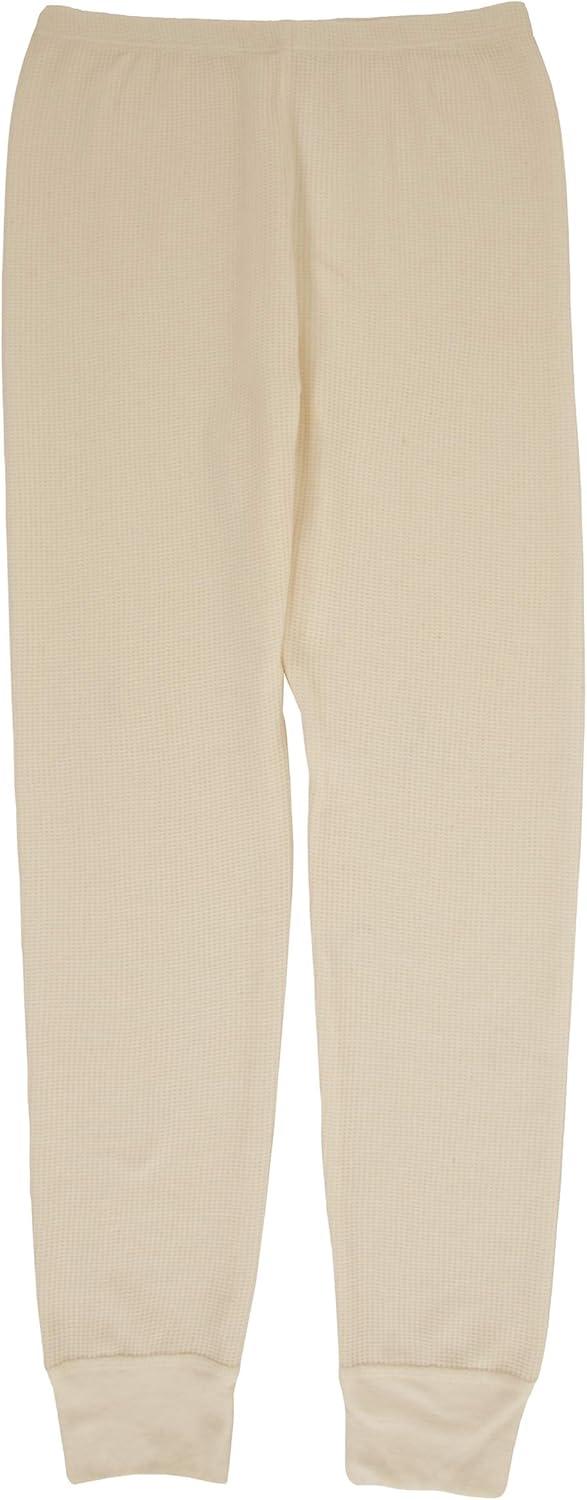 imageFruit of the Loom girls Premium Thermal Waffle Underwear SetNatural