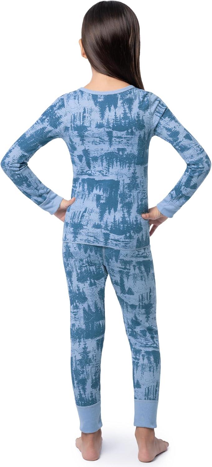 imageFruit of the Loom girls Premium Thermal Waffle Underwear SetTreescape