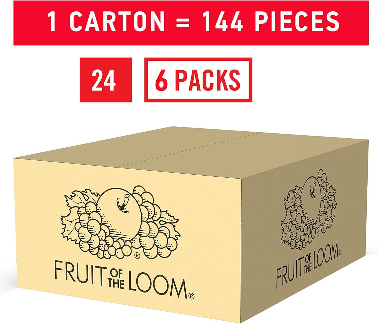 imageFruit of the Loom mens Big and Tall Tagfree Underwear Discontinued144 Pack BlackGray