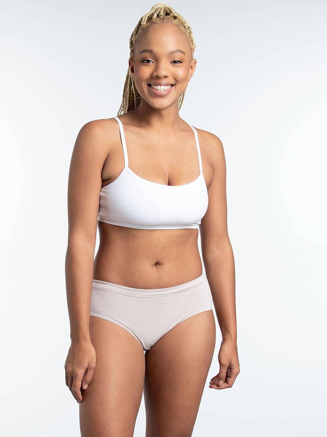 imageFruit of the Loom womens Modal UnderwearHipster 12 Pack PurpleCashmereGrey