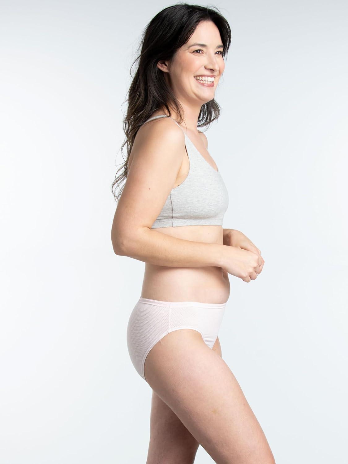 imageFruit of the Loom womens Women 5pk Premium Breathable Lowrise BriefMicro Mesh Bikini 8 Pack WhiteBluePurple