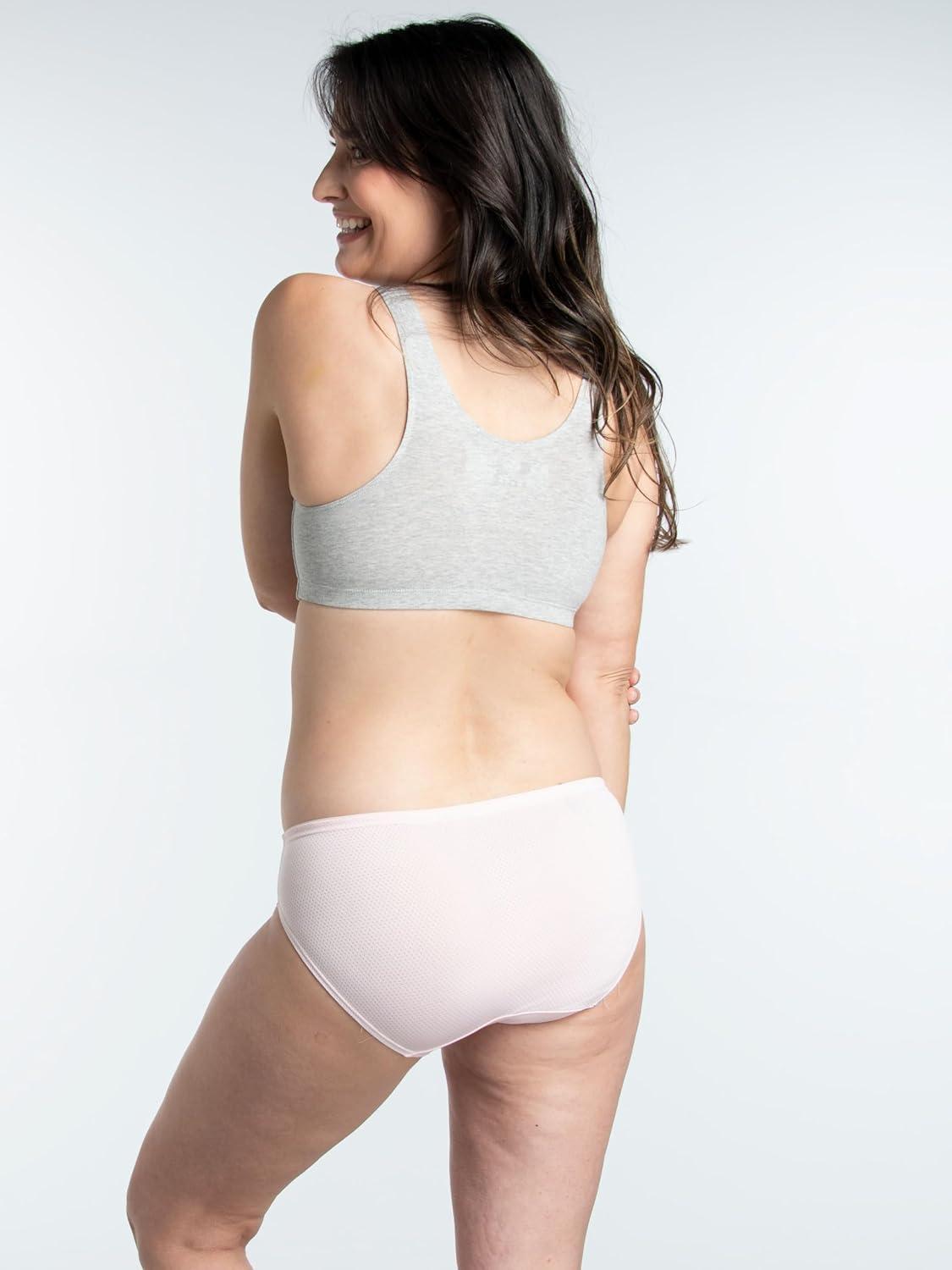 imageFruit of the Loom womens Women 5pk Premium Breathable Lowrise BriefMicro Mesh Bikini 8 Pack WhiteBluePurple