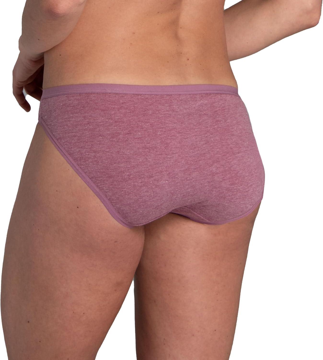 imageFruit of the Loom womens Womens Beyondsoft Underwear Super Soft Designed With Comfort in Mind Available in Plus SizeBikini Cotton Blend 12 Pack Colors May Vary