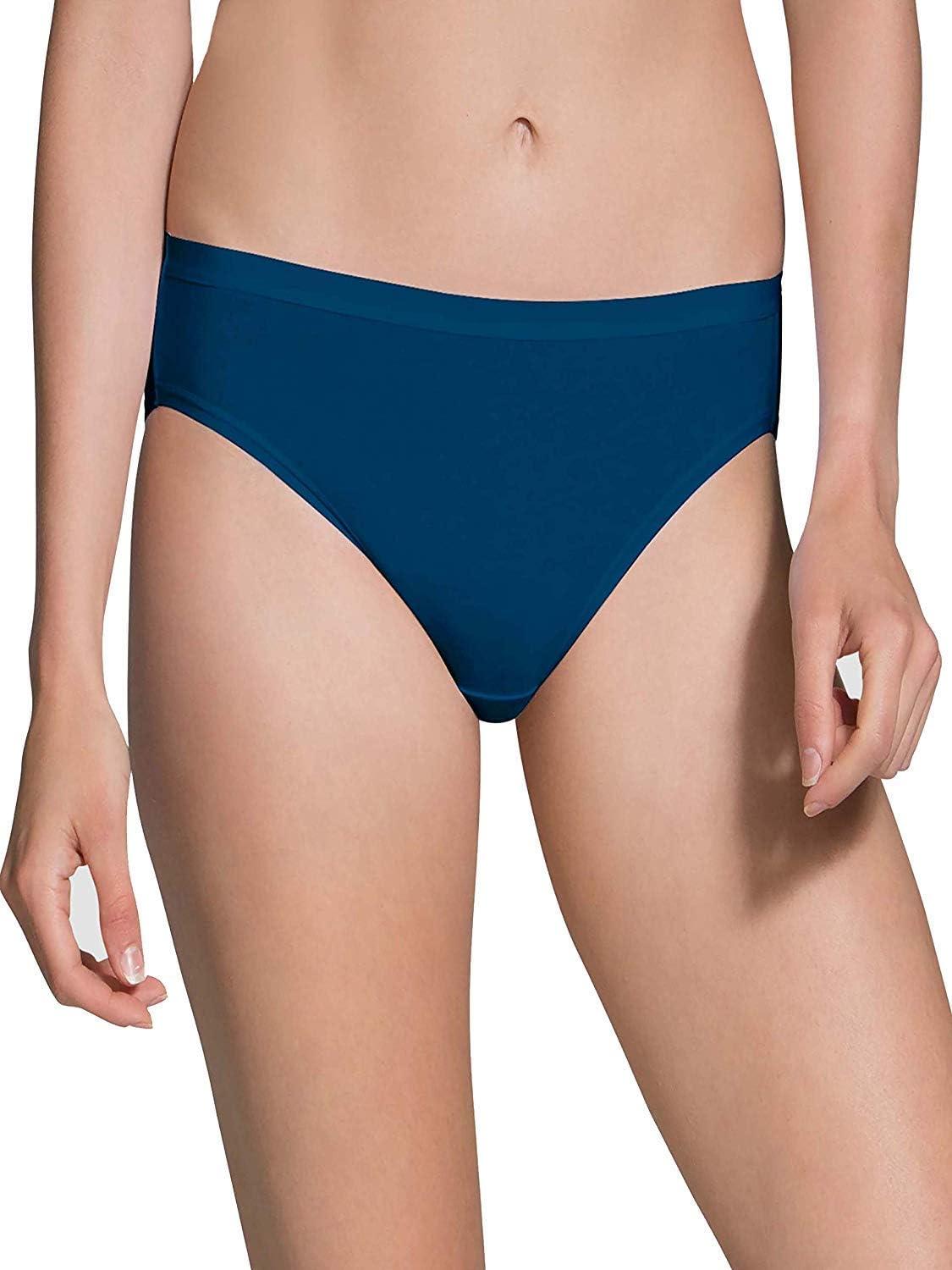 imageFruit of the Loom womens Womens Beyondsoft Underwear Super Soft Designed With Comfort in Mind Available in Plus SizeBikini Cotton Blend 6 Pack