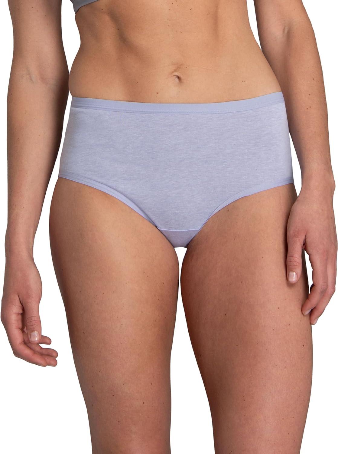 imageFruit of the Loom womens Womens Beyondsoft Underwear Super Soft Designed With Comfort in Mind Available in Plus SizeBrief Cotton Blend 12 Pack Colors May Vary