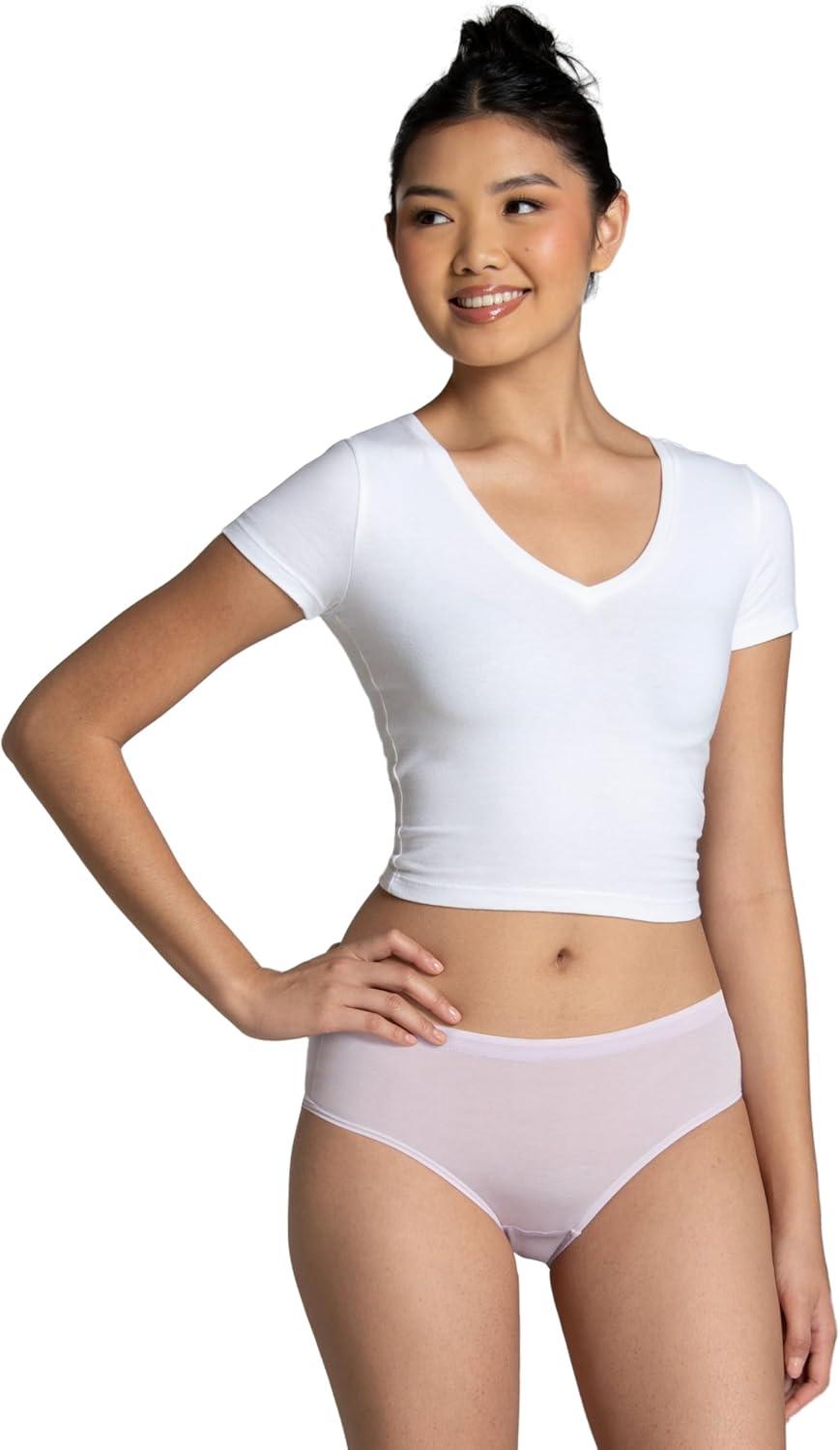 imageFruit of the Loom womens Womens Beyondsoft Underwear Super Soft Designed With Comfort in Mind Available in Plus SizeHipster Modal 6 Pack Colors May Vary