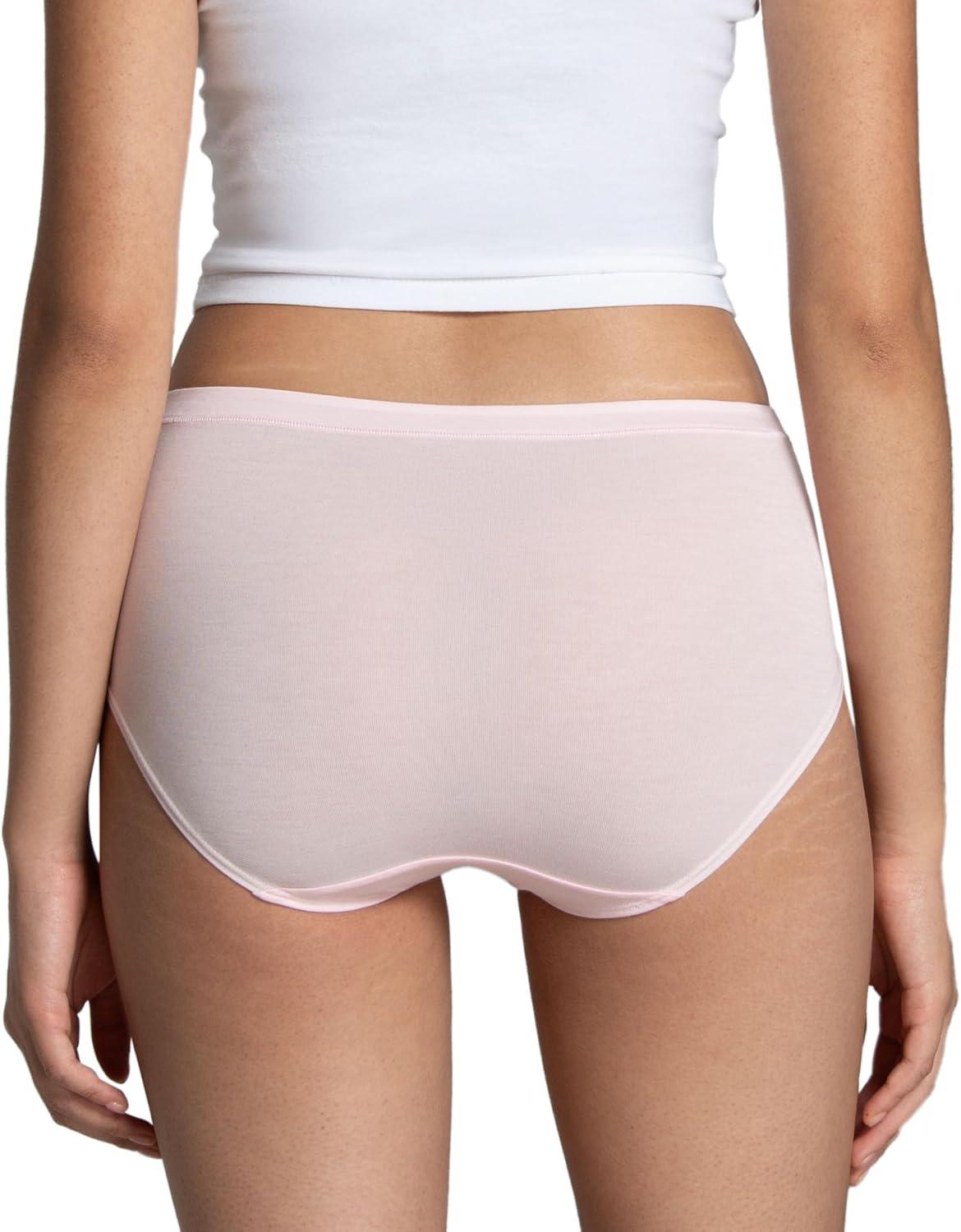 imageFruit of the Loom womens Womens Beyondsoft Underwear Super Soft Designed With Comfort in Mind Available in Plus SizeLow Rise Brief Modal 6 Pack Colors May Vary