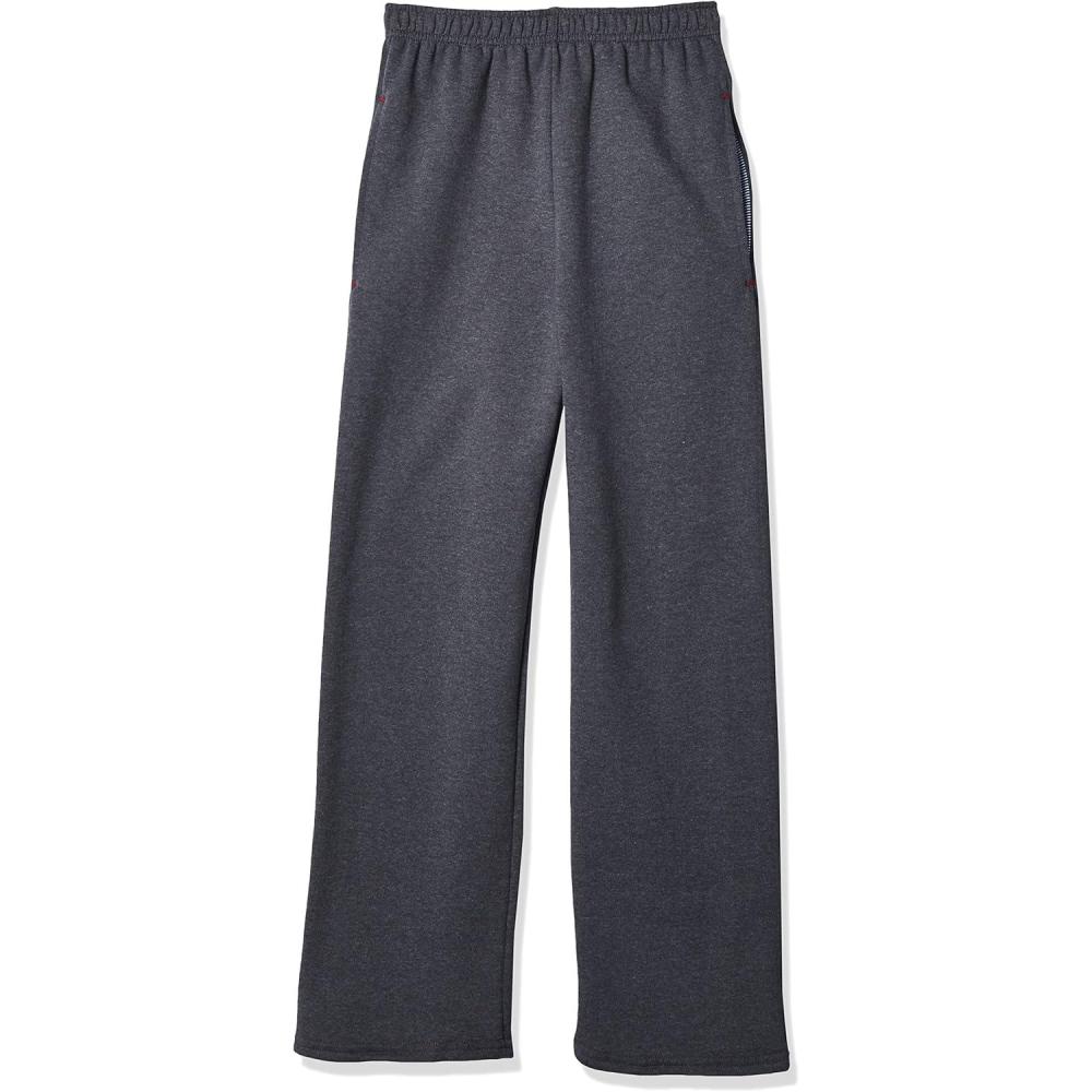 imageFruit of the Loom Boys Explorer Fleece CollectionOpen Bottom  Charcoal Heather