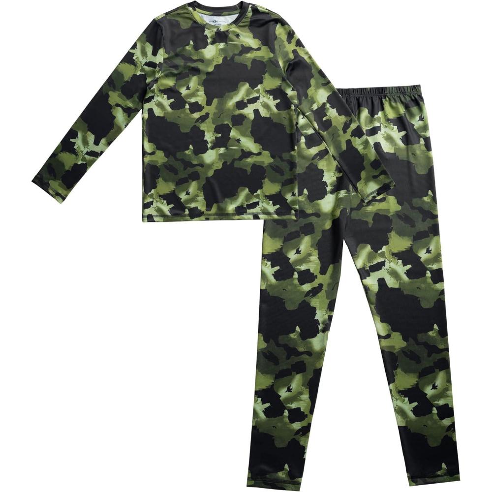 imageFruit of the Loom Boys Performance Baselayer Thermal Underwear SetCamo