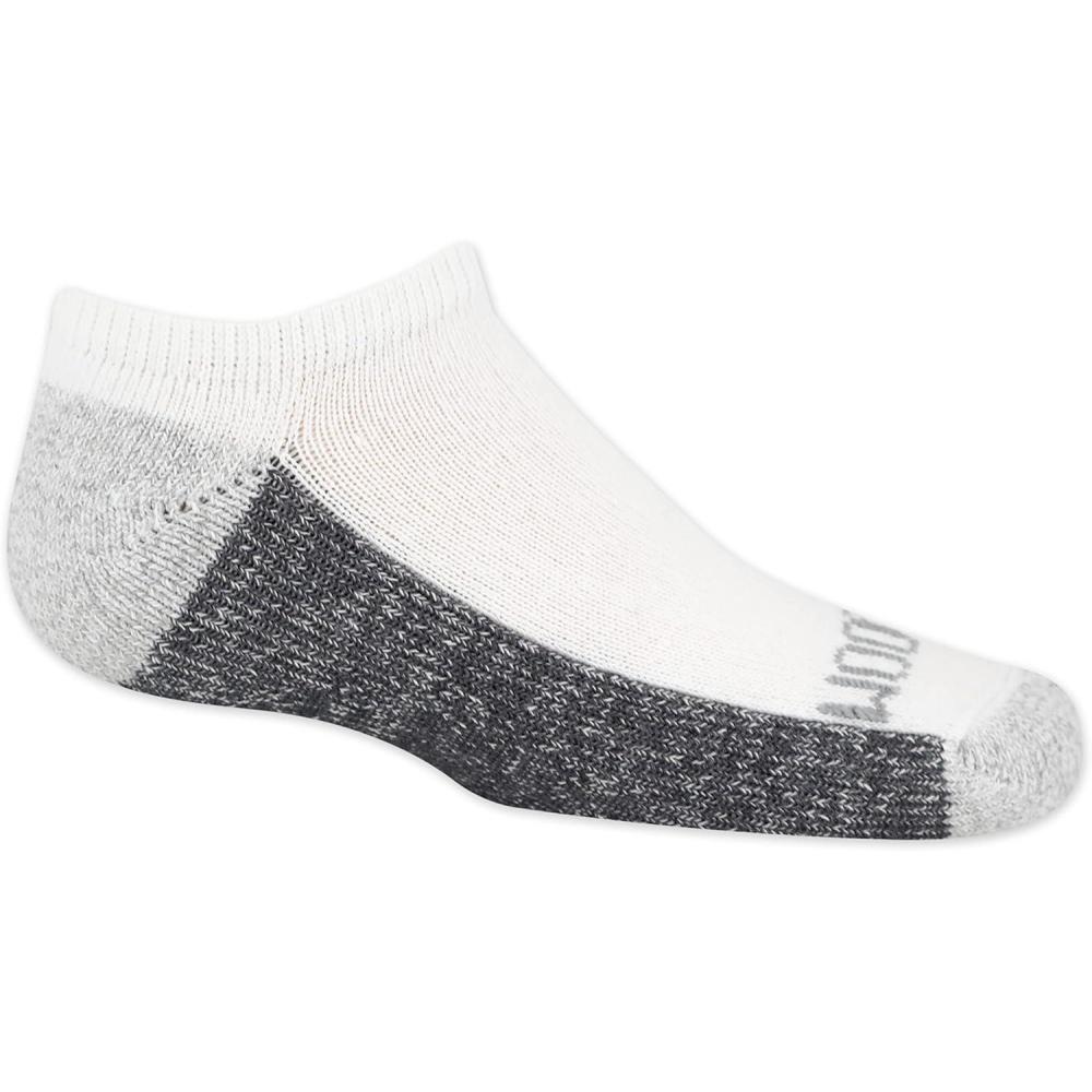 imageFruit of the Loom Boys Zone Cushion No Show Socks 10 PackWhite