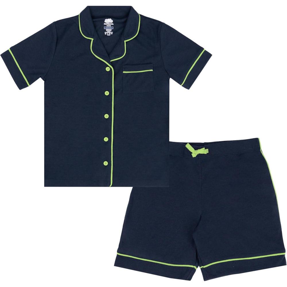 imageFruit of the Loom Energize Boys Loose Fit Pajama SetTimes Square Navy