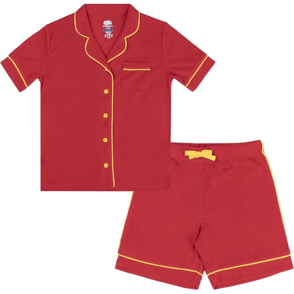 imageFruit of the Loom Energize Boys Loose Fit Pajama SetVermillion