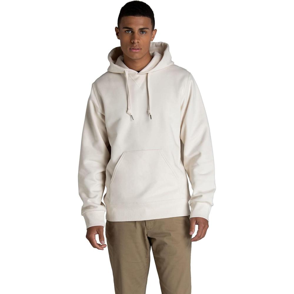 imageFruit of the Loom Mens Crafted Comfort Fleece SweatshirtsCream  Offwhite  Mineral Grey Heather