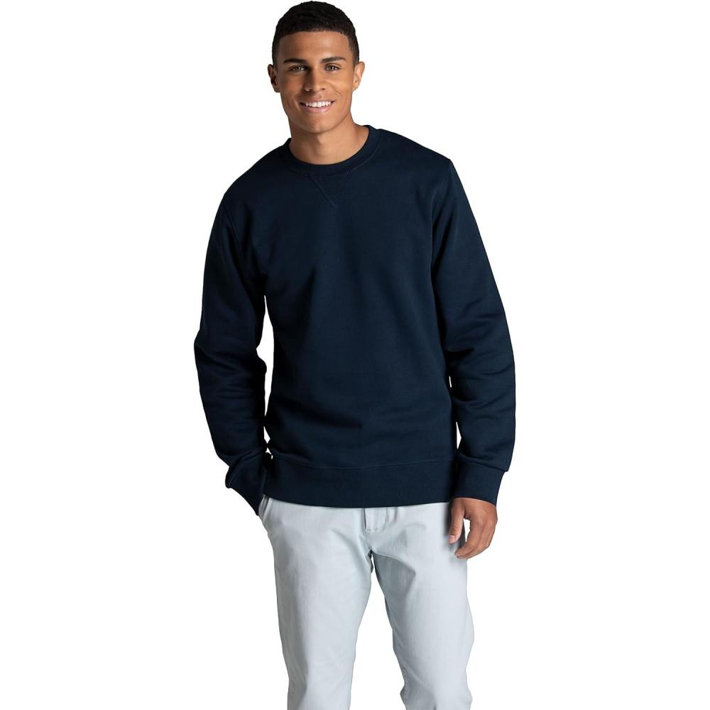 imageFruit of the Loom Mens Crafted Comfort Fleece SweatshirtsNavy Nights