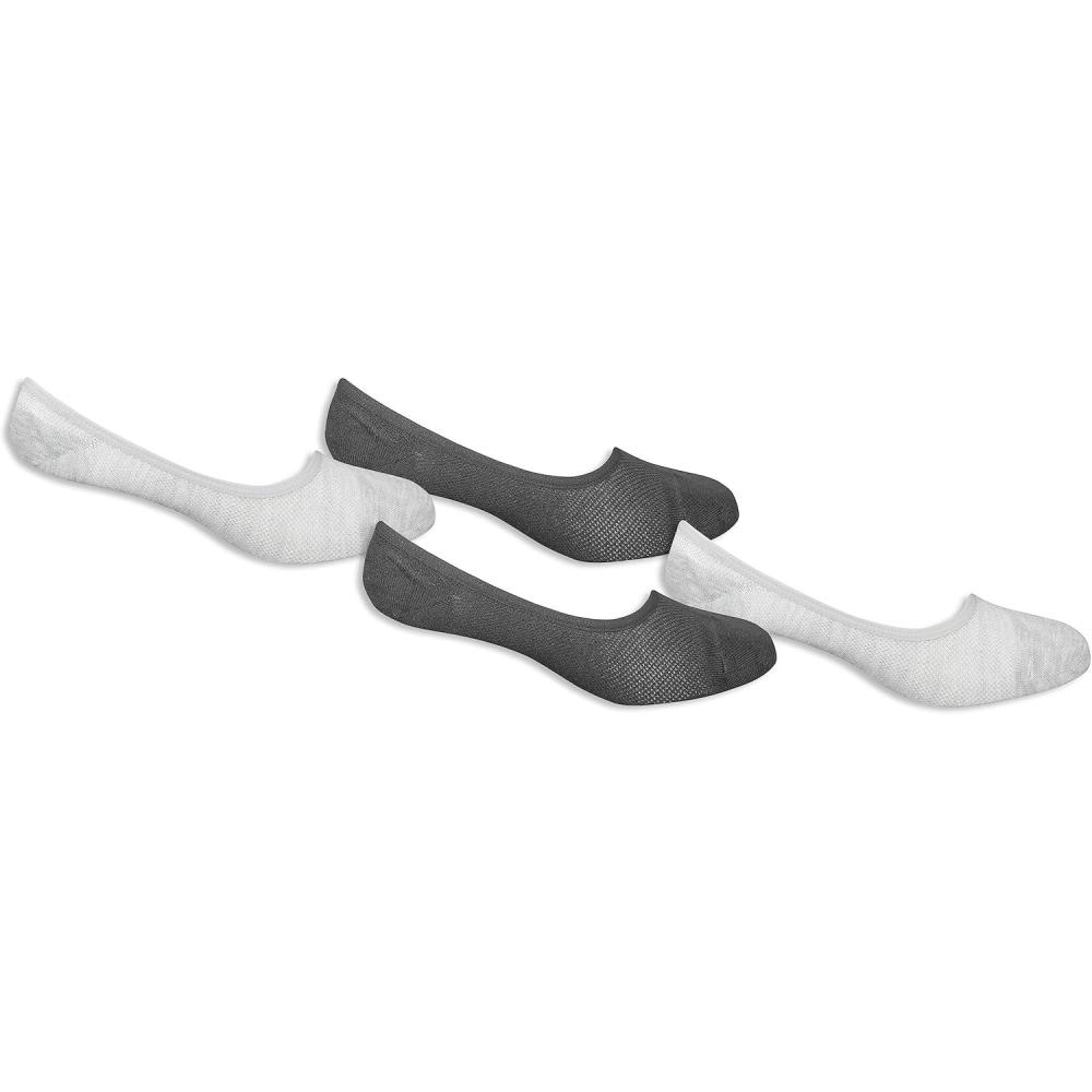 imageFruit of the Loom Mens Essential 6 Pair Pack Casual Cushioned SocksLiner Assorted 4 Pack