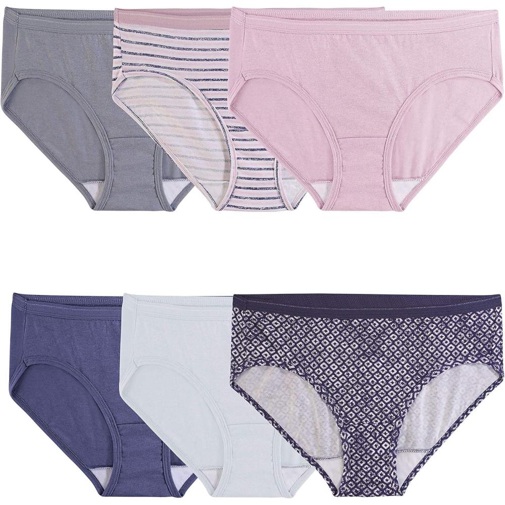 imageFruit of the Loom Womens Beyondsoft PantiesCotton  6 Pack  Colors May Vary