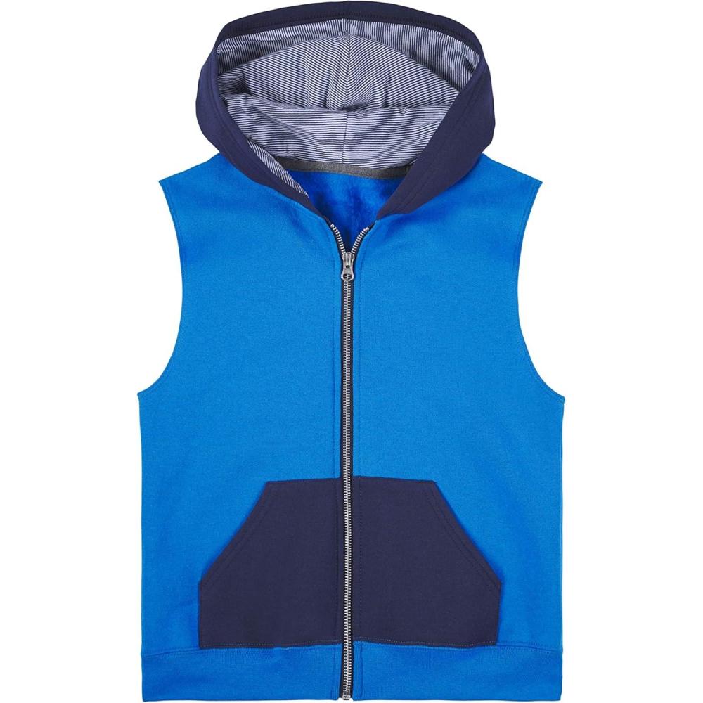 imageFruit of the Loom boys Fleece Sweatshirts Hoodies Sweatpants ampamp JoggersVest Pacific Blue