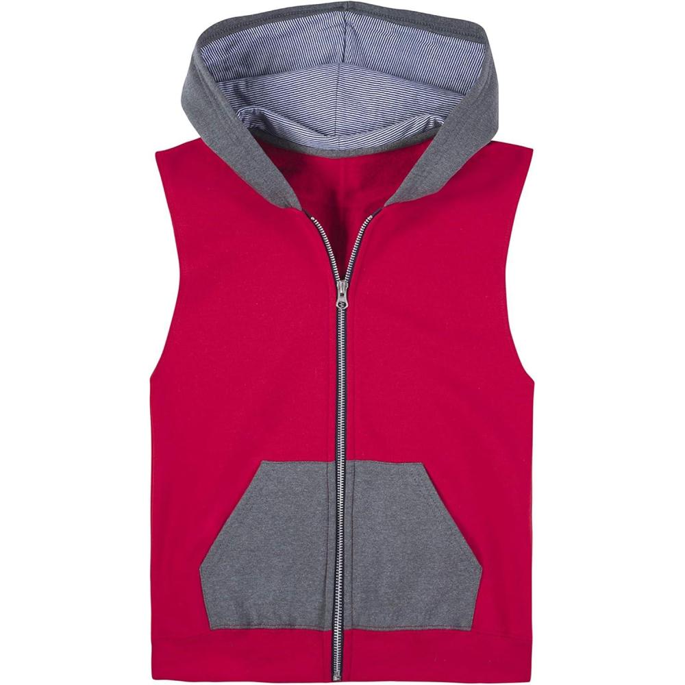 imageFruit of the Loom boys Fleece Sweatshirts Hoodies Sweatpants ampamp JoggersVest  True Red