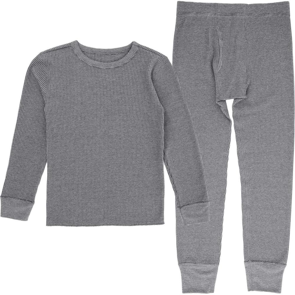 imageFruit of the Loom boys Premium Thermal Waffle Underwear SetHeather Greystone