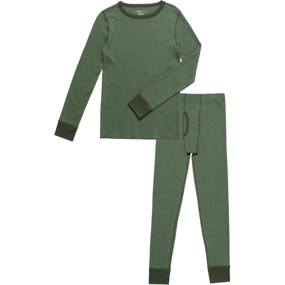 imageFruit of the Loom boys Premium Thermal Waffle Underwear SetSea Turtle