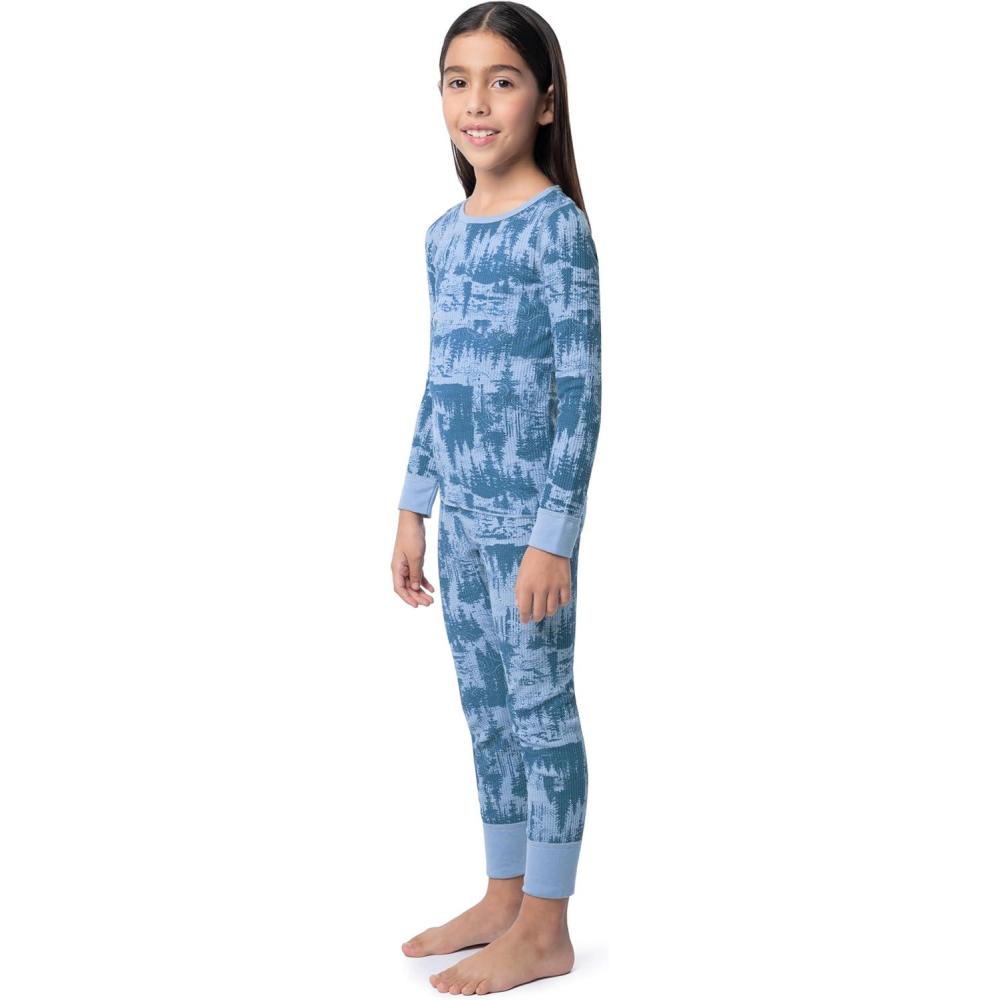 imageFruit of the Loom girls Premium Thermal Waffle Underwear SetTreescape