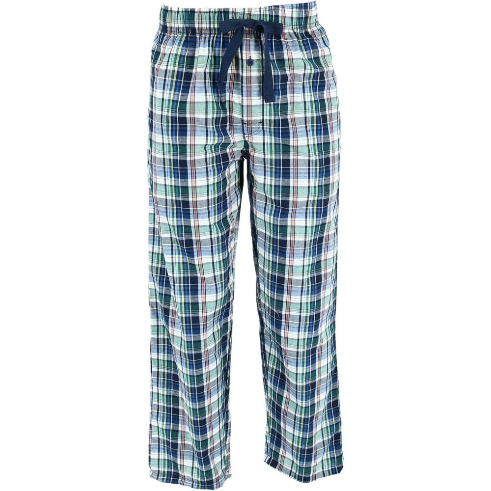 imageFruit of the Loom mens Broadcloth Woven Sleep Pajama PantBlue
