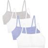 Heather Grey/White/White/Blue Heather 4-pack
