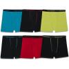 Boys - 6 Pack - Micro Stretch - Black/Yellow/Red