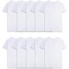 T Shirt - Boys - 10 Pack - White