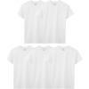 T Shirt - Boys - 5 Pack - White