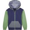 Full Zip - Navy/Green