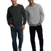 2 Pack - Black Heather/Grey Heather
