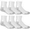 imageFruit of the Loom Mens Work Gear Short Boot Crew Socks 6 Pack White Medium 612